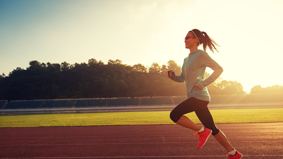 Correr le hace bien a su cuerpo