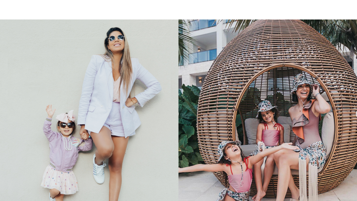 Denisse Dabul y Helen Blandino.