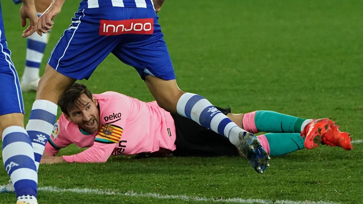 Lionel Messi ha tenido el peor inicio de año desde que debutó en el fútbol profesional.