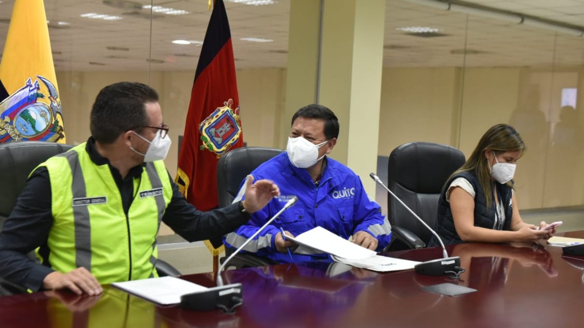 Las autoridades de Quito anunciaron los resultados.