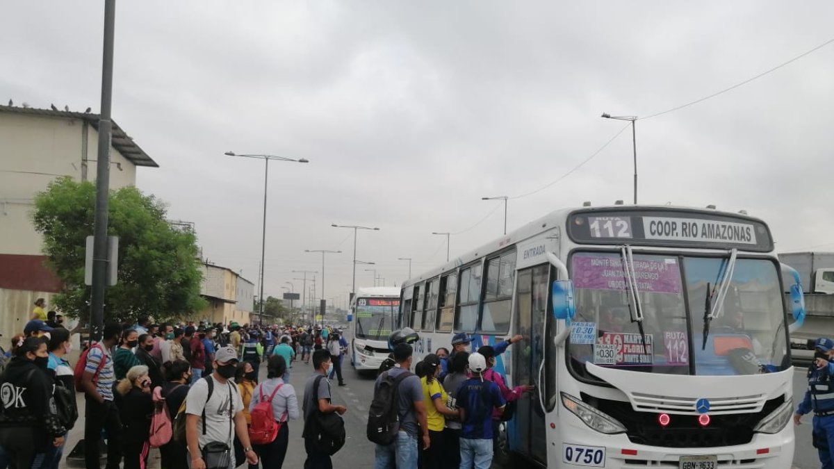 El control se está realizando este momento en la ciudad.