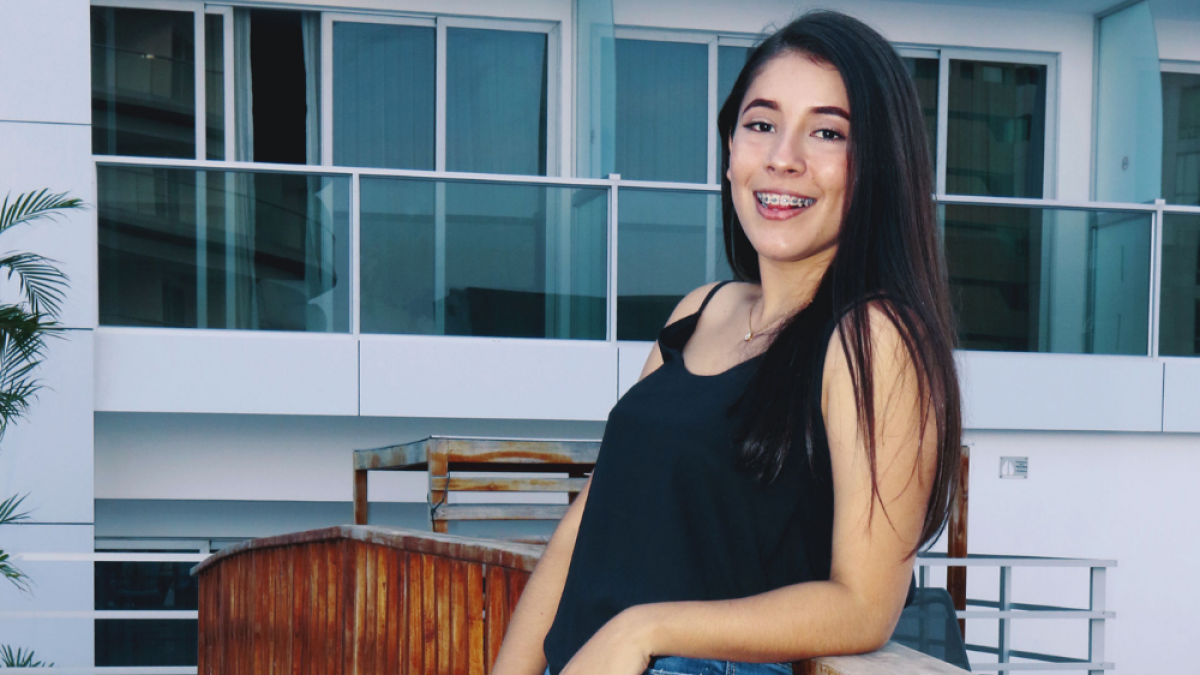 Gina empezó hace 5 meses en Tik Tok. Hoy es una de las personas más virales de la plataforma.