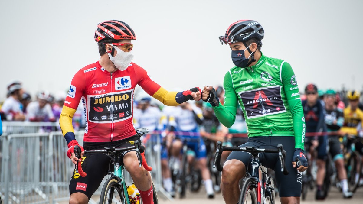 Primoz Roglic y Richard Carapaz han sido los grandes protagonistas de la Vuelta a España.