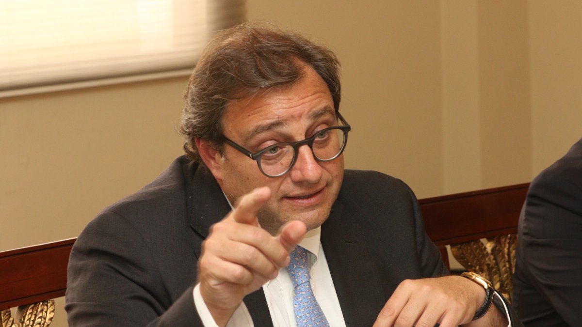 Oscar Hasbún estuvo en Ecuador la semana pasada.