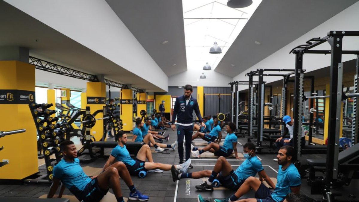 Los jugadores ya están en la Casa de la Selección cumpliendo las primeras sesiones de trabajo