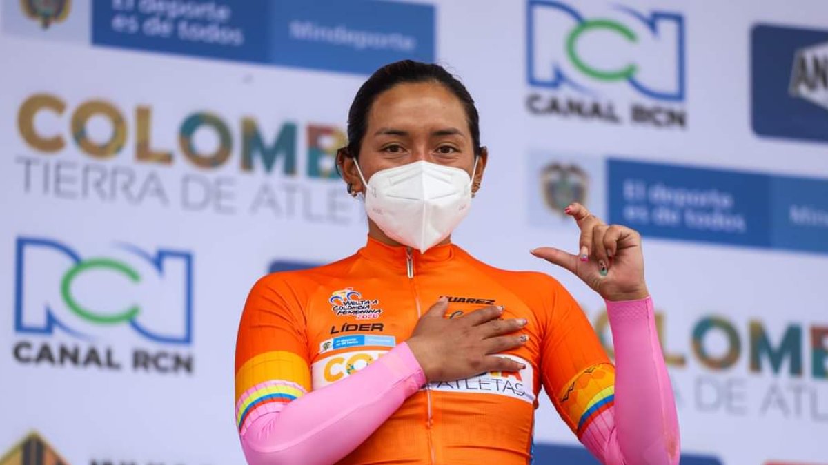 Miryam Núñez sumó un nuevo logro en su carrera al ganar la Vuelta a Colombia.