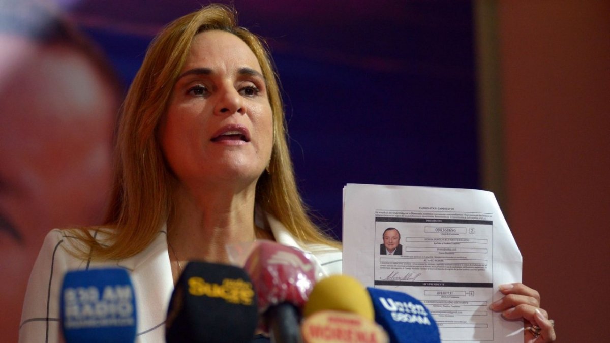 Reacción. Sylka Sánchez aseguró que descalificar a Álvaro Noboa generaría inseguridad jurídica al proceso de elecciones de febrero próximo.