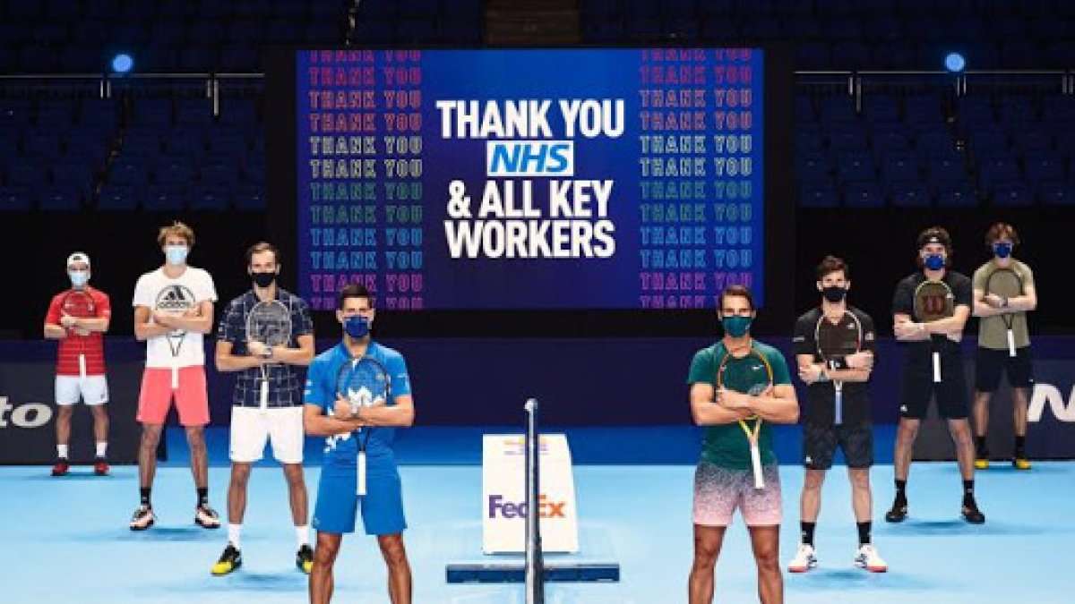 Los 8 mejores tenistas del mundo se reunen en Londres para el torneo de Maestros.