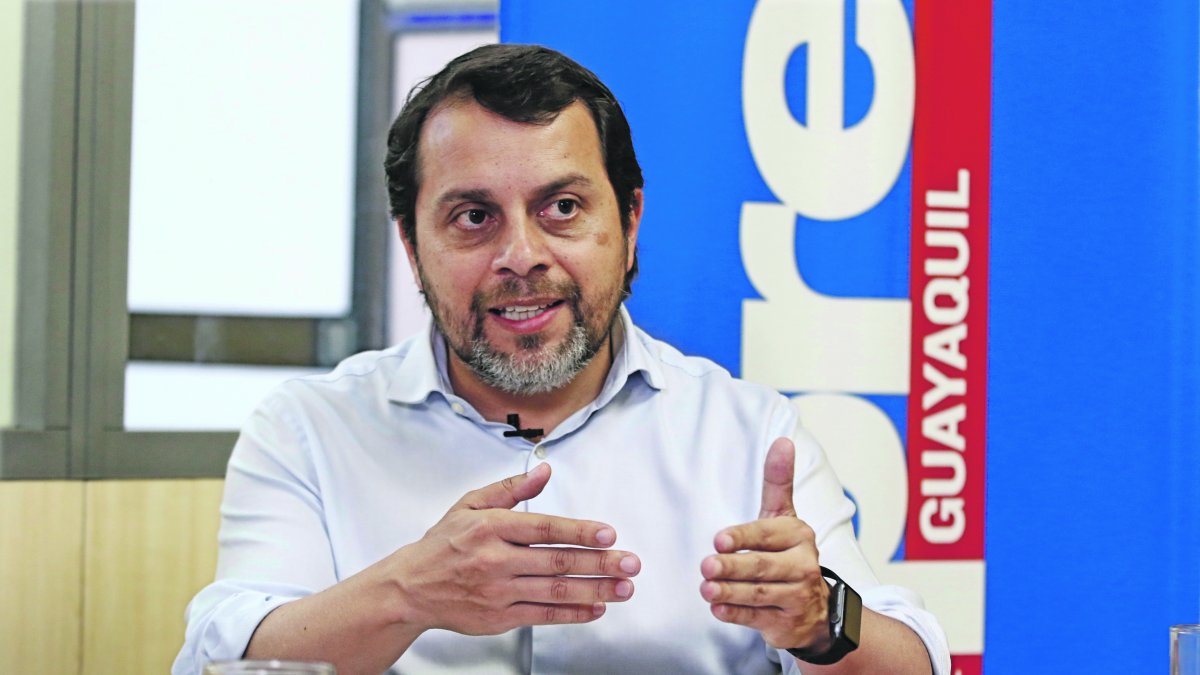 Paúl Granda en una entrevista con EXPRESO en enero de este año.