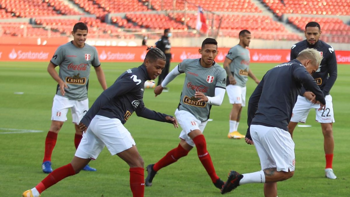El combinado de Perú trabaja con normalidad previo al juego contra Argentina