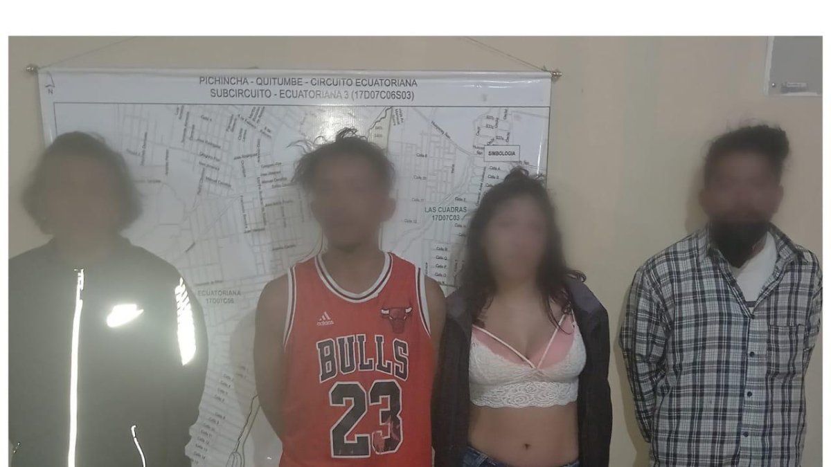 Acciones. Fueron detenidos cuatro sospechosos que habrían herido a un hombre por robarle dinero.