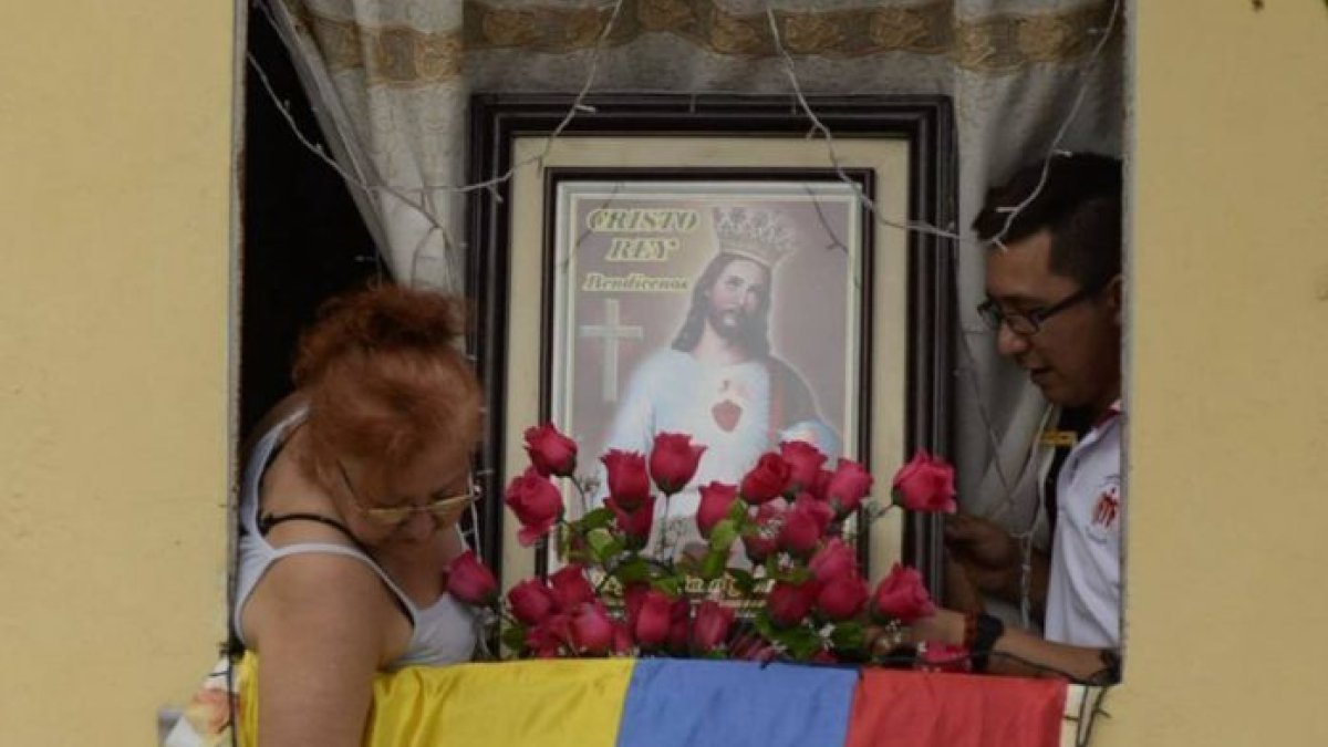 Los vecinos de seis urbanizaciones de la vía a la Costa se preparan para el concurso de Cristo Rey.