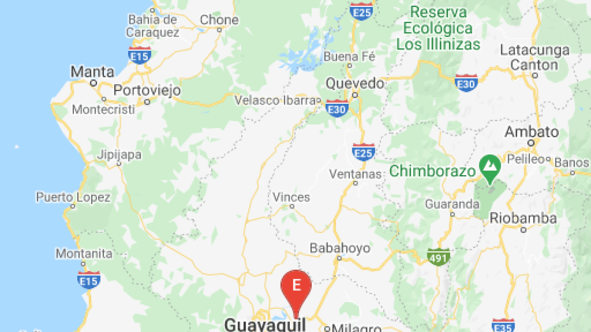 El temblor se sintió en Daule, Azogues, así como varios puntos de Guayaquil, según el reporte de usuarios en redes sociales.