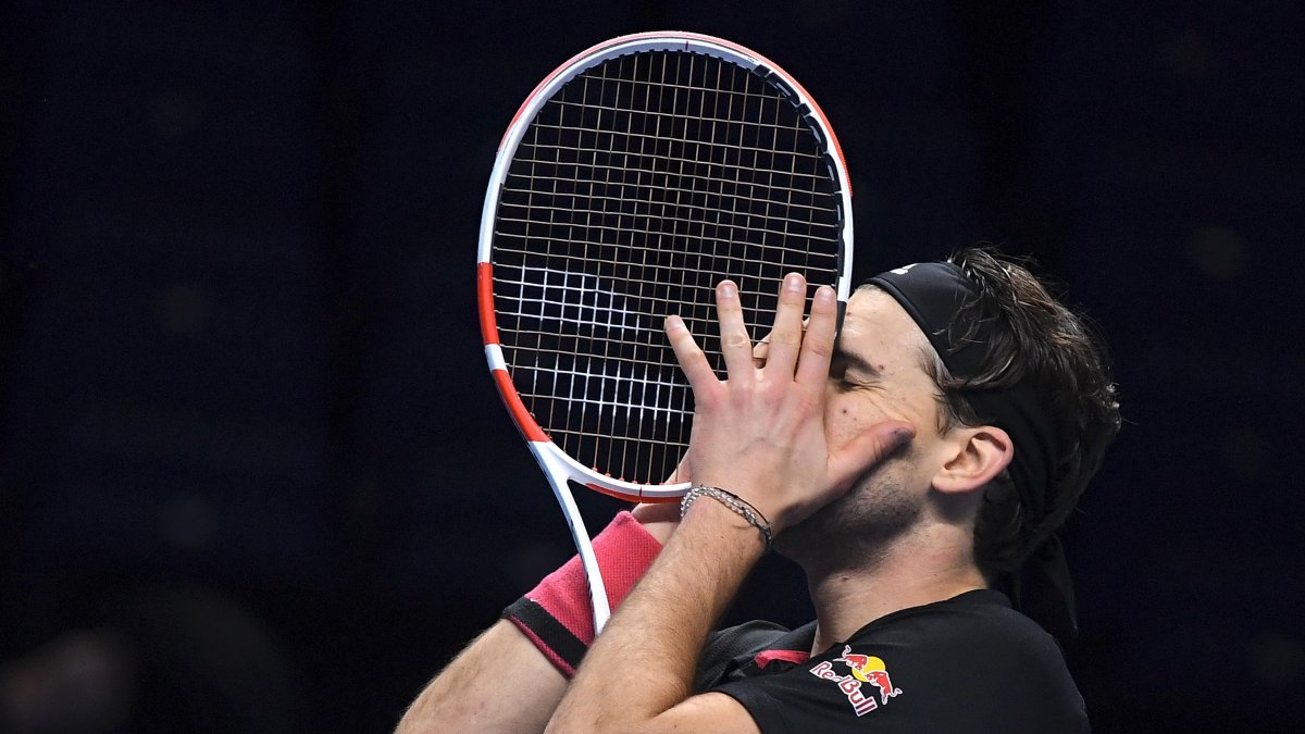 Dominic Thiem jugó un partido extremo ante Novak Djokovic, y ya está en la final del certamen.