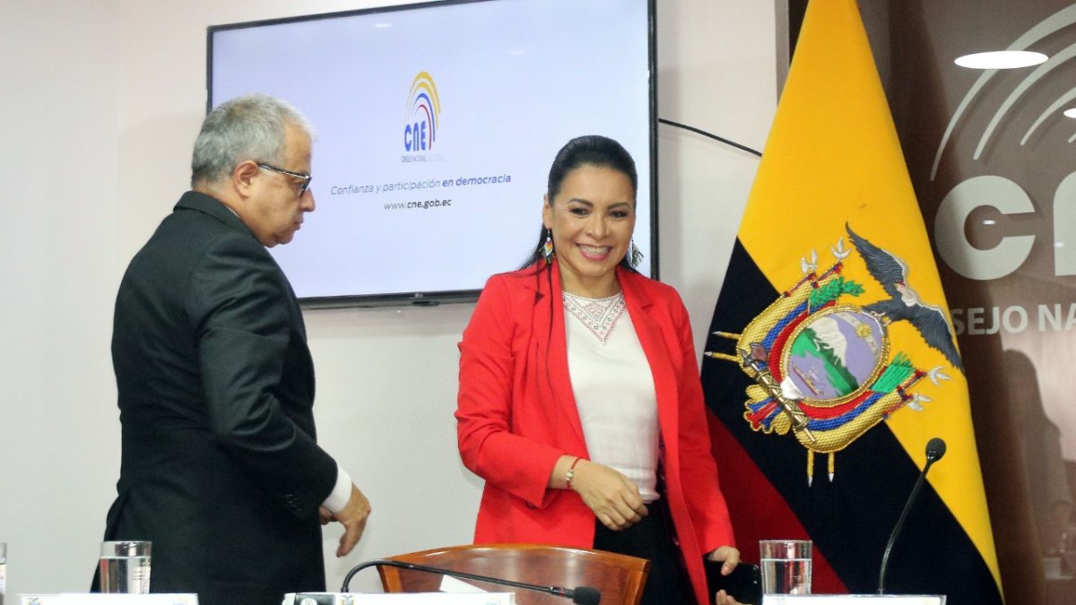 Diálogos. Antes de la pandemia el CNE y el TCE se reunieron para abordar los tiempos del calendario electoral.