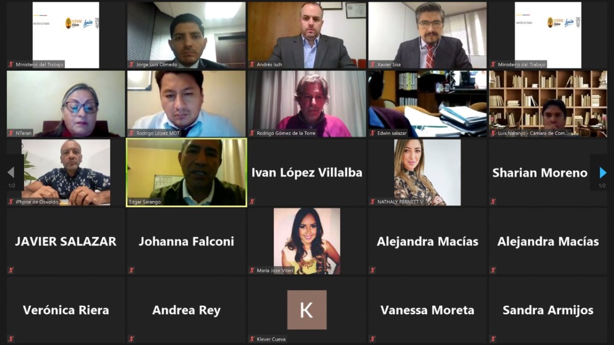 El encuentro se realizó de manera virtual la noche de este 23 de noviembre de 2020.