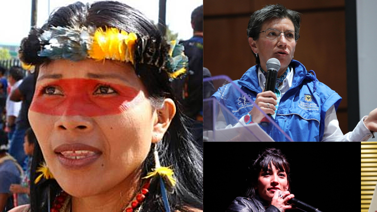 La lista también la conforman otras personalidades conocidas, como la alcaldesa de Bogotá, Claudia López.