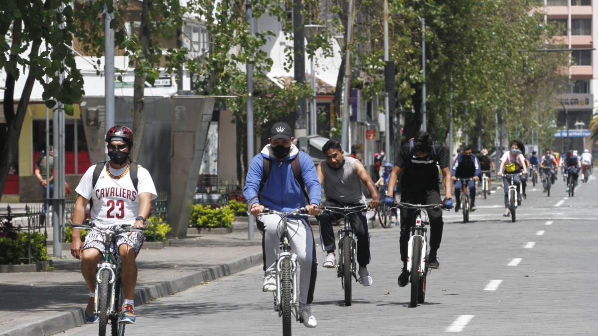 Según la policía, las zonas más inseguras para los ciclistas son la av. Simón Bolívar, la Ruta Viva, Chaquiñán, Ilaló, Lumbisi y la Eugenio Espejo.