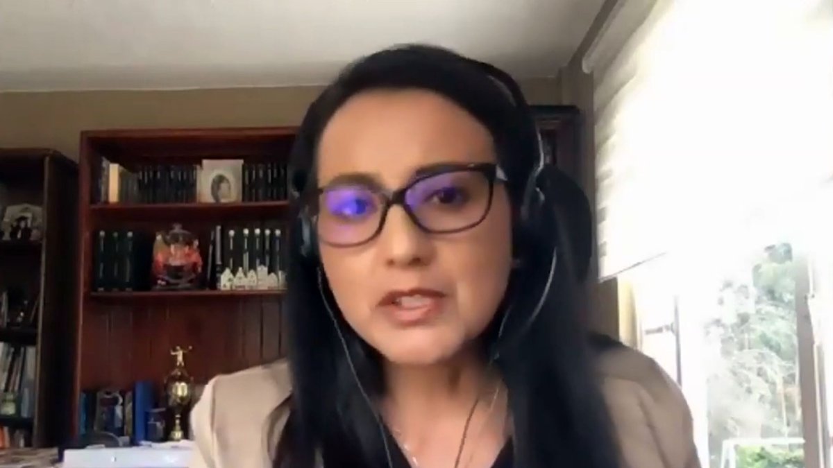 Silvana Vallejo acudió a la Asamblea Nacional.