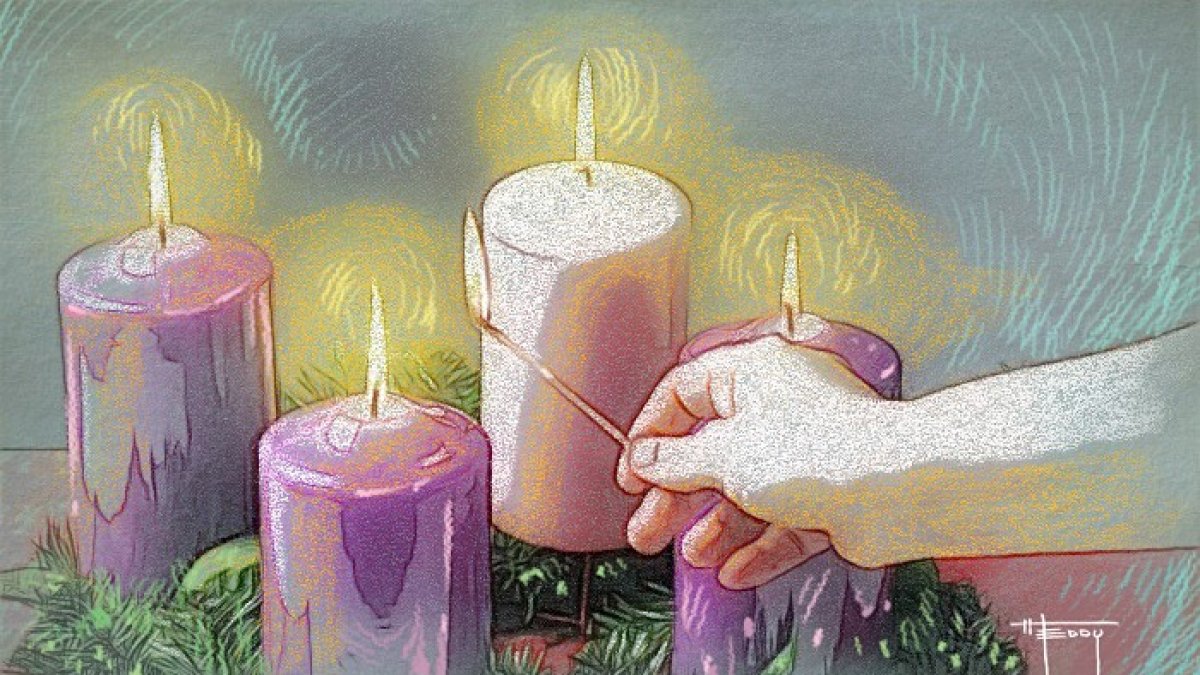 Hoy, que arrancamos la época de Adviento, esos 4 domingos previos a la celebración de Navidad, todo es diferente.