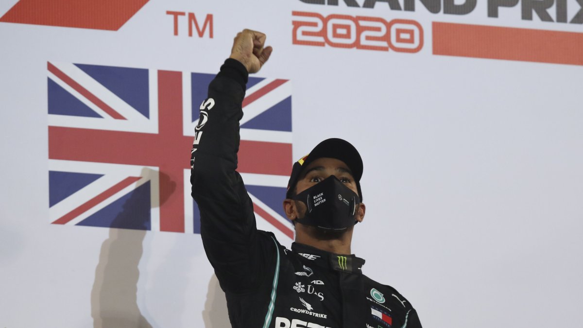 El británico Lewis Hamilton ya está en los libros históricos de este deporte