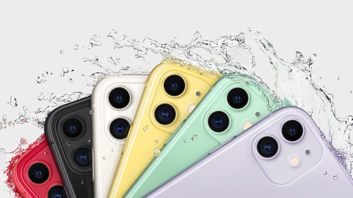 IPhone 11 y anuncio de resistencia al agua.