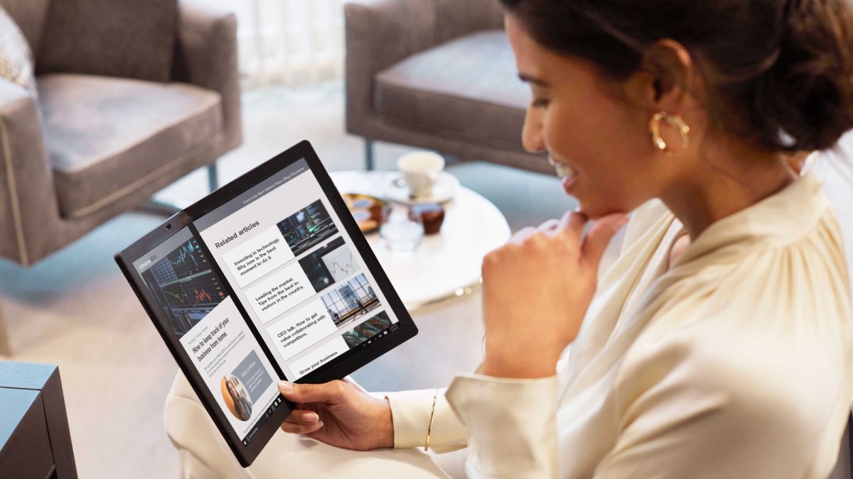 La ThinkPad X1 Fold es el resultado de cinco años de un proceso de desarrollo intenso.