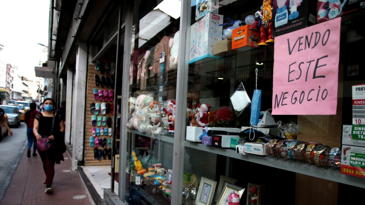 El 30 % de los negocios que funcionaban en el centro histórico cerraron sus puertas a raíz de la pandemia.