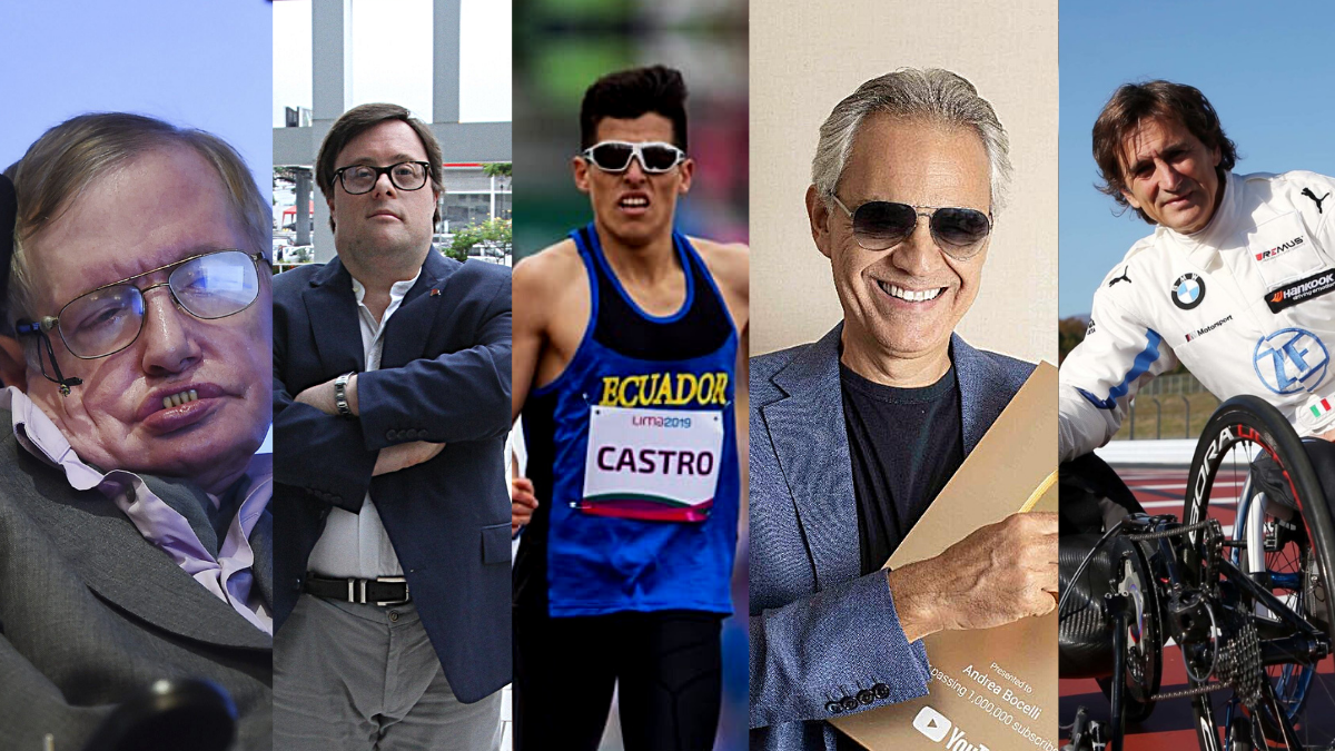 Hawking, Pineda, Castro y Boccelli, han alcanzado importantes logros en los espacios en los que se desenvuelven.