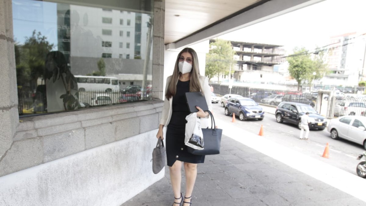 Defensa. María Gabriela Moreira es la defensora del exlegislador Daniel Mendoza, preso en la cárcel 4 de Quito.
