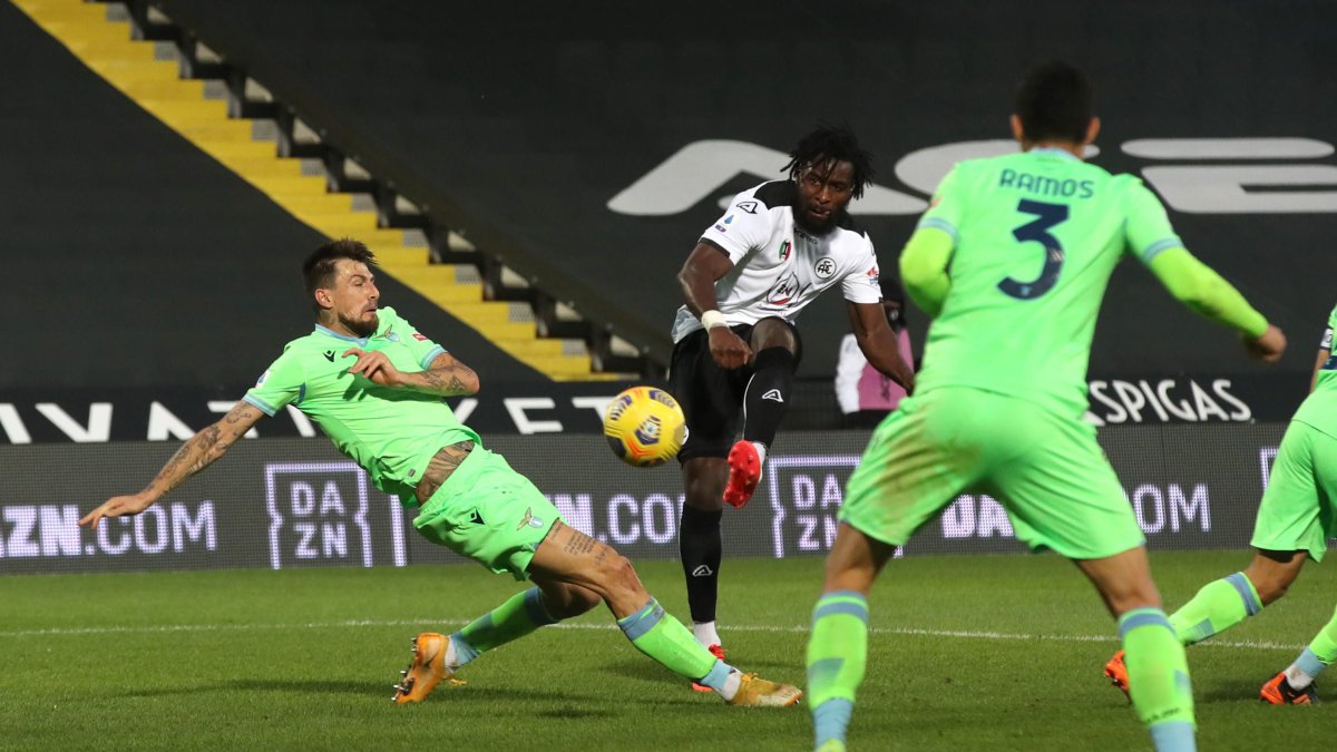 El partido se complicó más de la cuenta para la Lazio, inclusive fue dominado en varios pasajes.