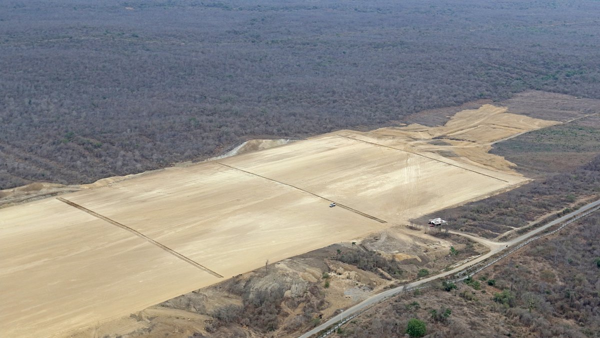 Más de treinta millones de dólares se han invertido en la zona de influencia del nuevo aeropuerto de Daular