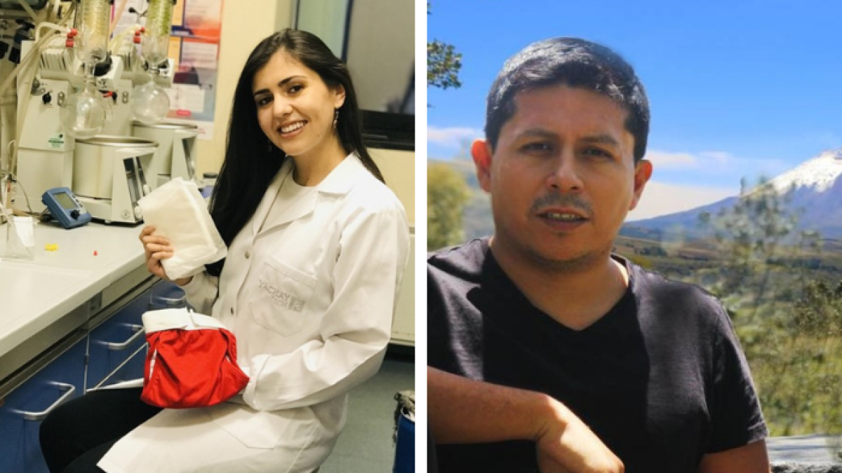 Él es parte de la categoría inventores y ella de humaninarios.