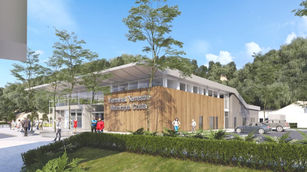 Esta mañana se socializó la obra de la terminal en vía a la costa, que será subida al portal en enero.