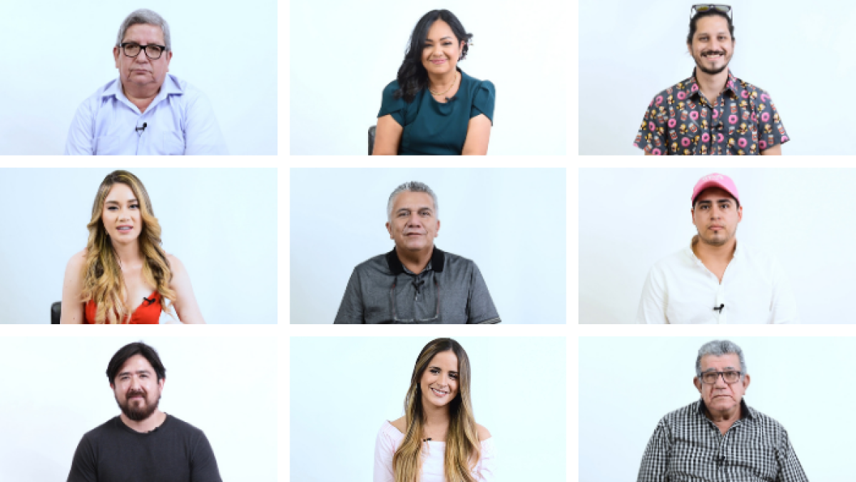 Desde la virreina de Guayaquil y un youtuber, hasta el profesor de piano más querido de la ciudad, fueron parte de este video.