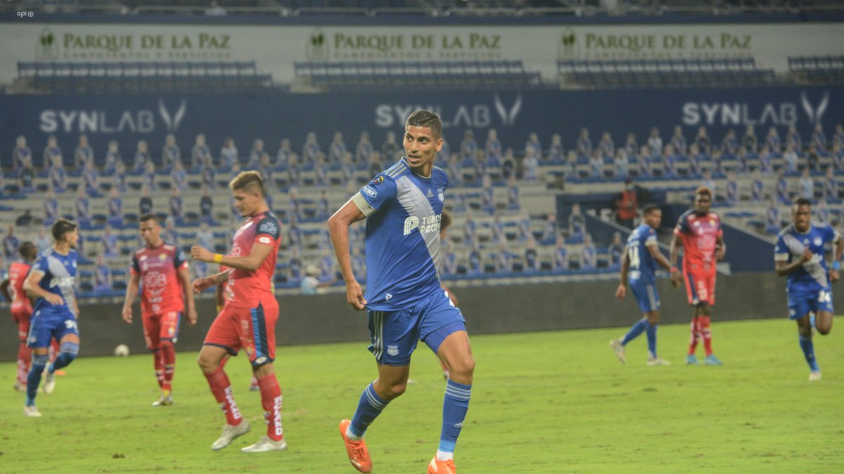 José Francisco Cevallos fue clave para el triunfo de Emelec ante El Nacional.