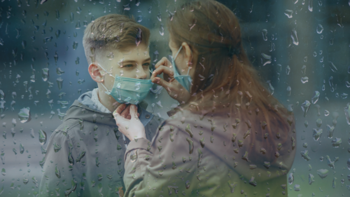 Una mascarilla mojada no asegura protección.