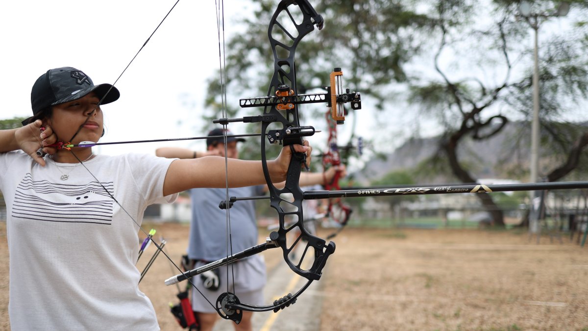 Preseleccionados. Blanca Rodrigo y Daniel Guerrero fueron dos de los tiradores con arcos más destacados en el primer selectivo nacional. Se alistan ya para el segundo, en enero.