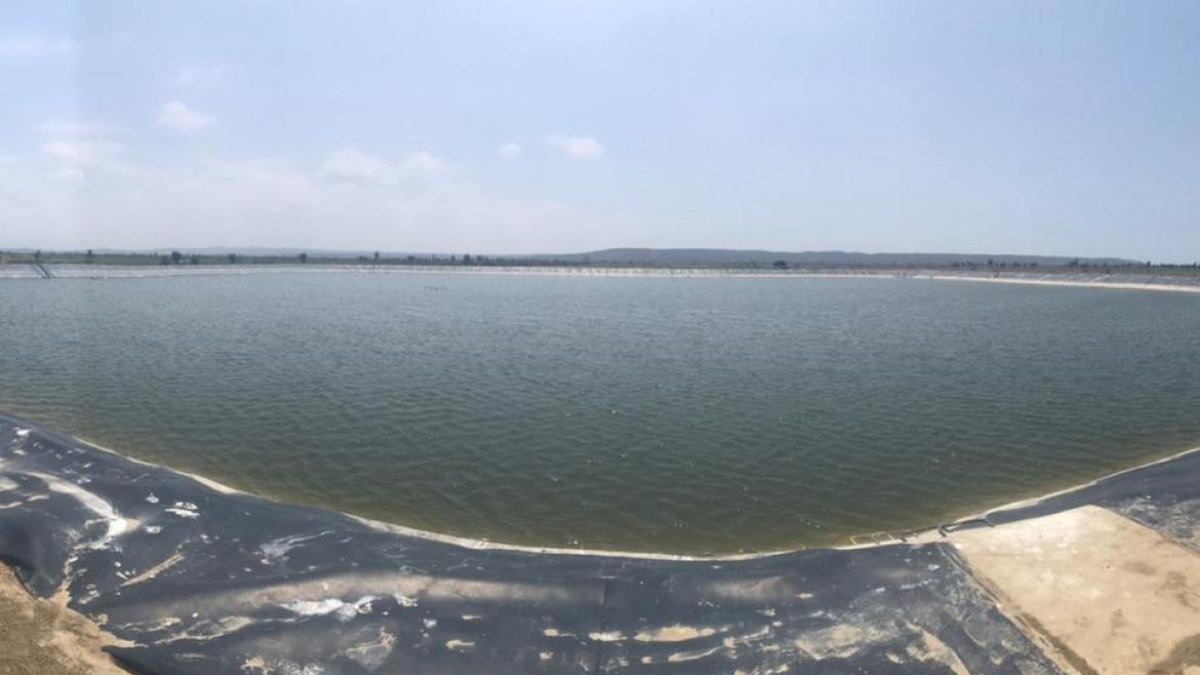 Un reservorio de agua para riego de Santa Elena trabaja adecuadamente hasta ahora. La provincia fue escenario de un encuentro para coordinar acciones ante la probable presencia del fenómeno La Niña.