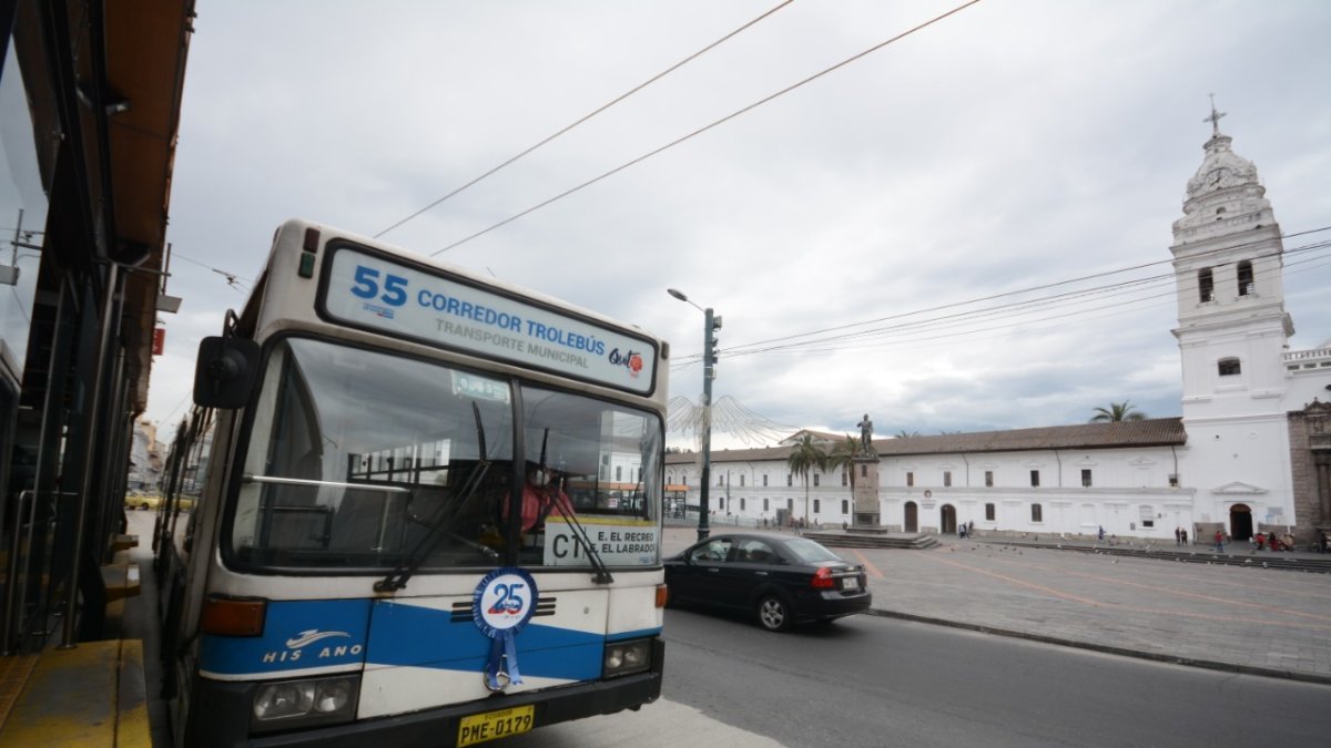 El sistema de transporte trolebús cumple 25 años.