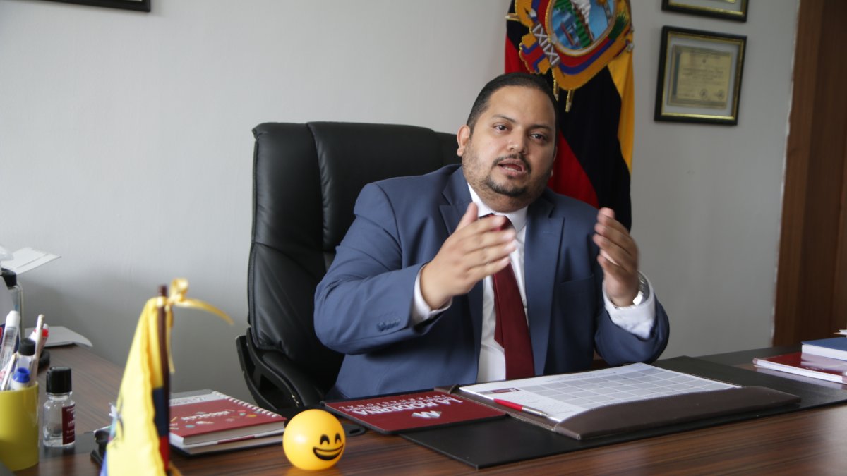 Exsubsecretario de Educación del Litoral y actual rector de la Unidad Educativa La Moderna.