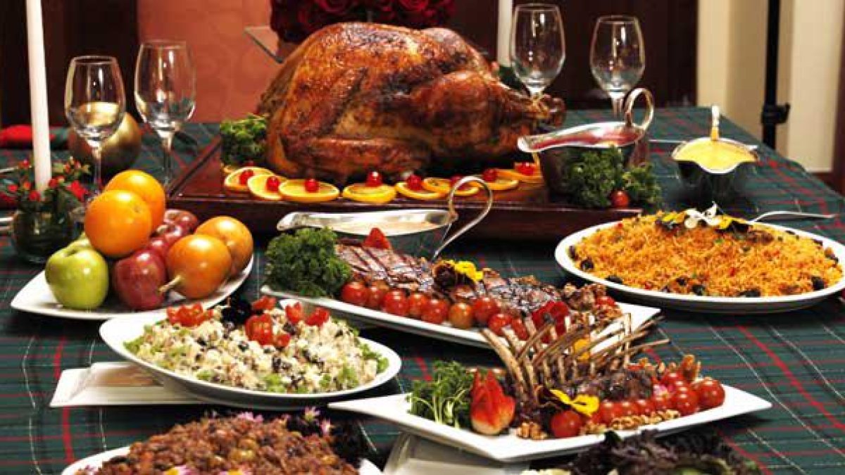 Debes equilibrar con vegetales tu cena de Navidad y Fin de Año.