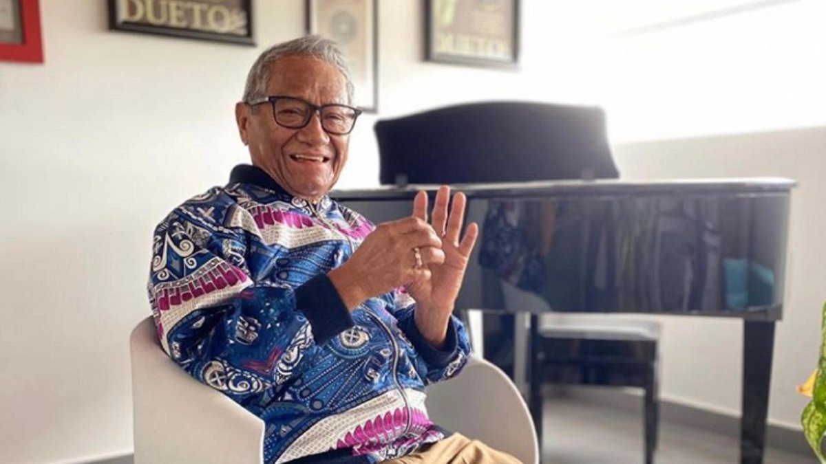 Armando Manzanero tiene una carrera de éxitos desde 1950.