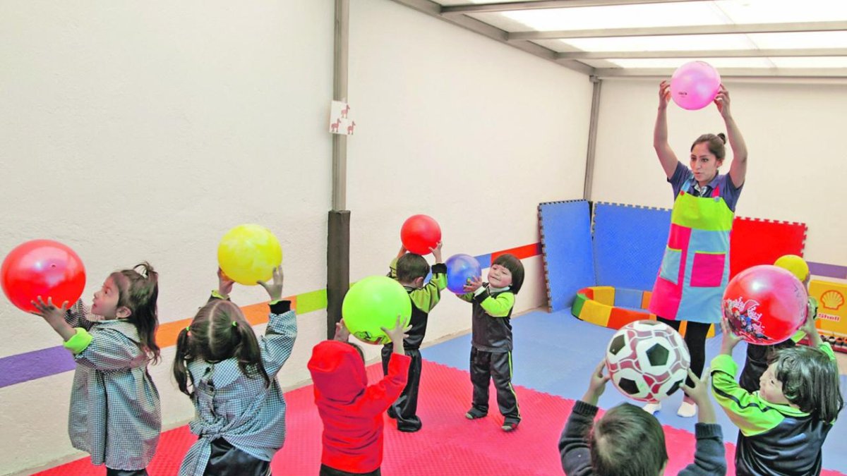 Los centros infantiles operaron con dificultades.