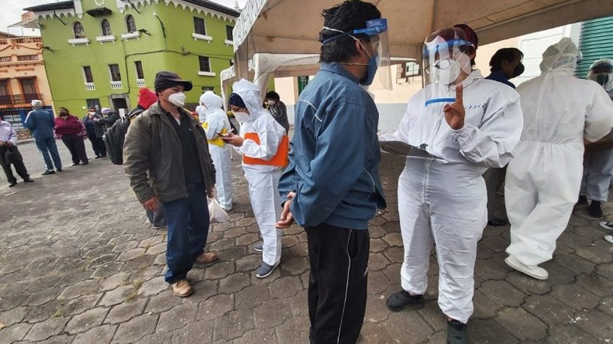 El Municipio habilitó brigadas comunitarias en varios puntos de Quito.