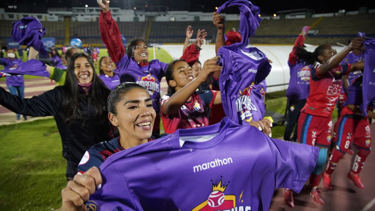 Madelin Riera fue una de las figuras de las Guerreras de El Nacional, equipo campeón de la Superliga Femenina