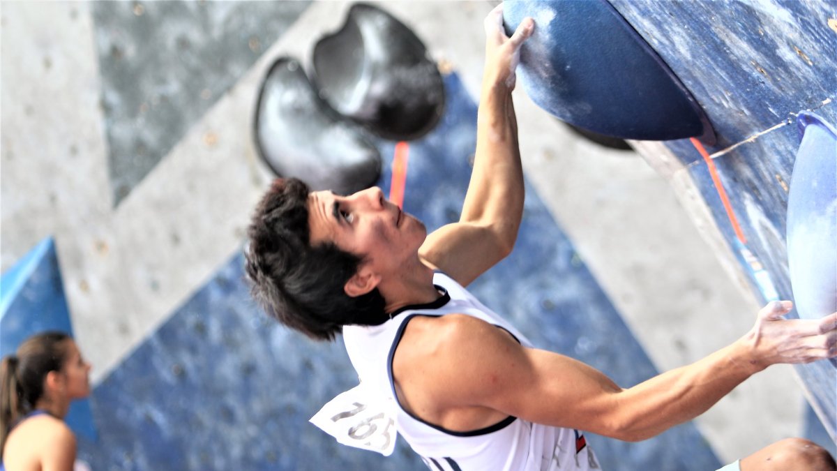 Experiencia. Granja, campeón mundial juvenil de velocidad en 2014 y 2017, comandó el torneo en el campeonato de varones.