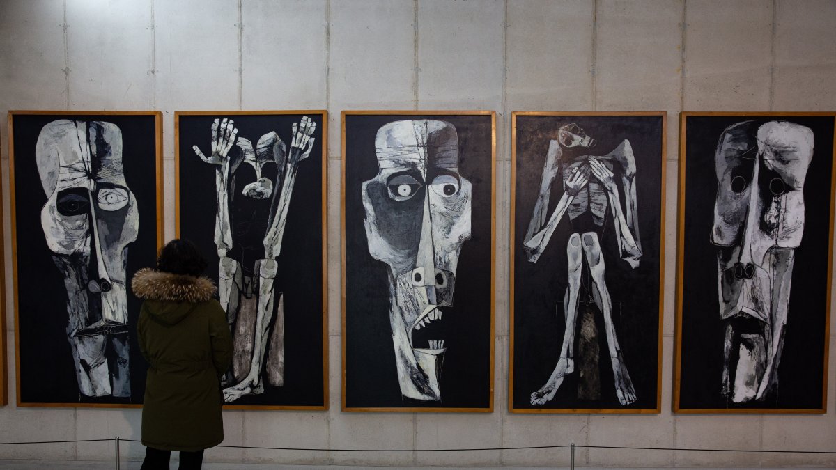 La poderosa pintura del ecuatoriano Oswaldo Guayasamín, uno de los artistas plásticos más importantes de Latinoamérica.