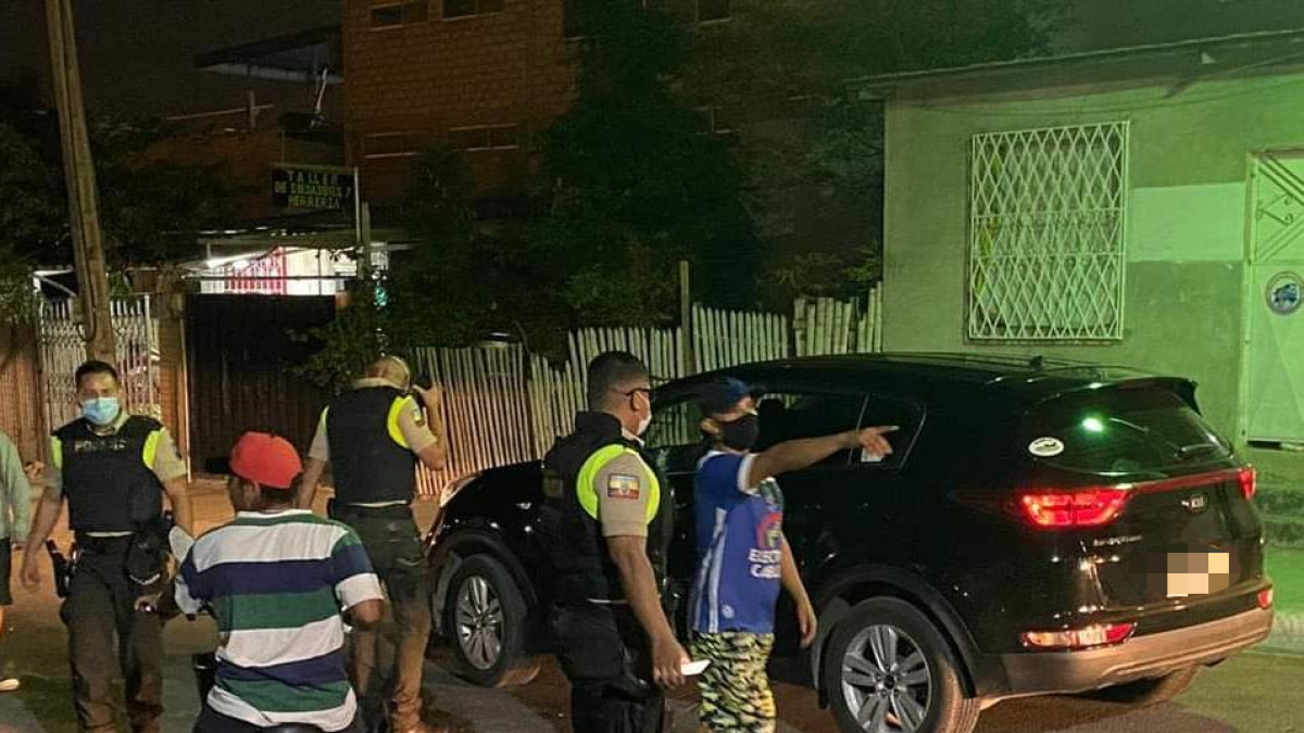 El hecho se registró en la parroquia urbana Eloy Alfaro de la ciudad de Manta.