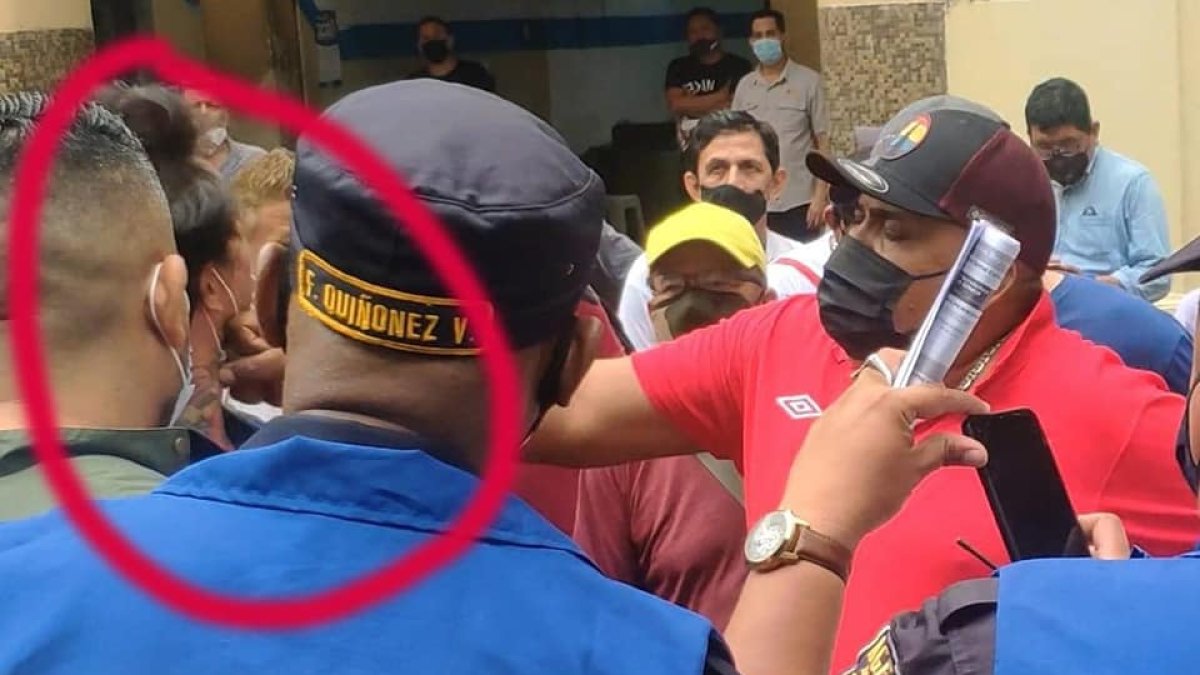 Giovanni Burneo Lupino no respondió a la agresión recibida el lunes pasado.